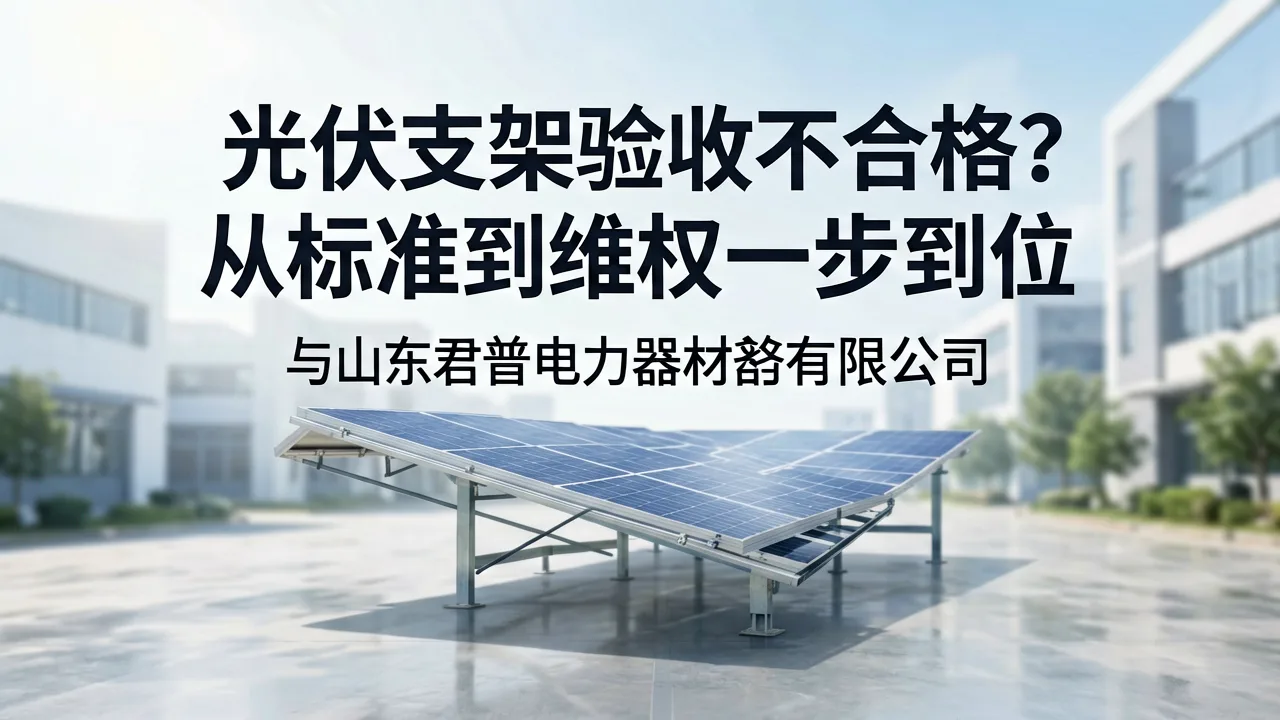 光伏支架验收不合格？从标准到维权一步到位